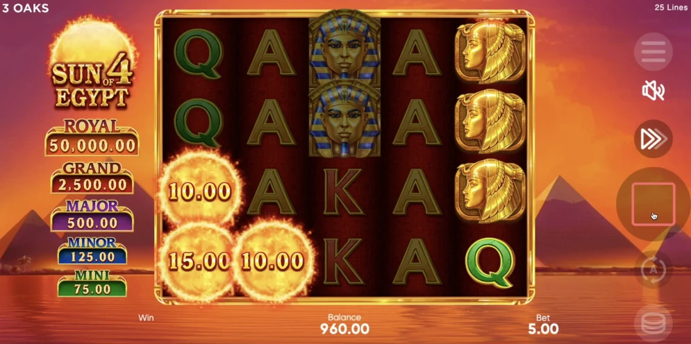 Sun of Egypt 4 Slot